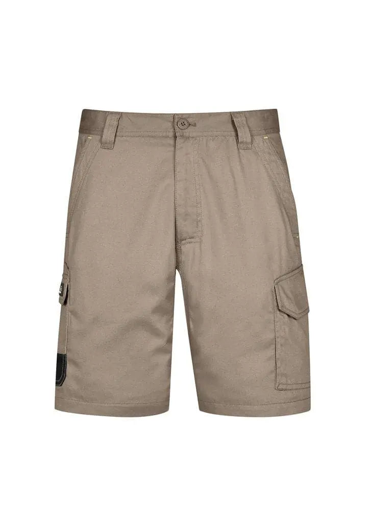 Mens Summer Cargo Short ZS146 Work Wear Syzmik Khaki 72R
